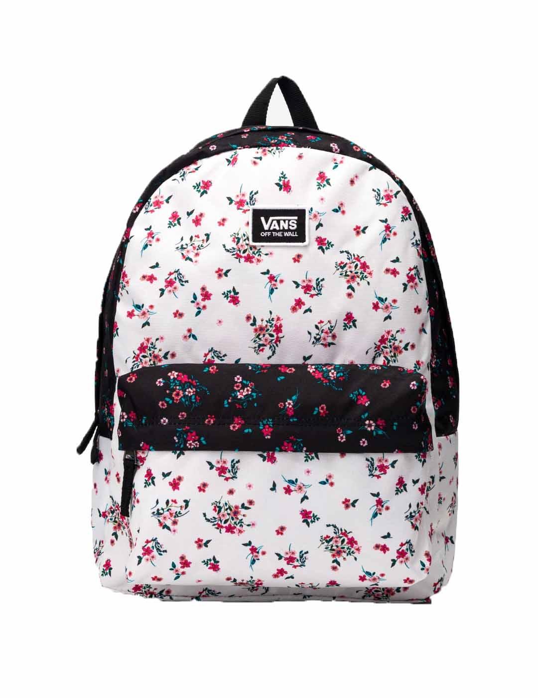 Mochila vans blanca deals