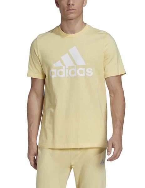 Camiseta Adidas M SJ Amarillo Hombre