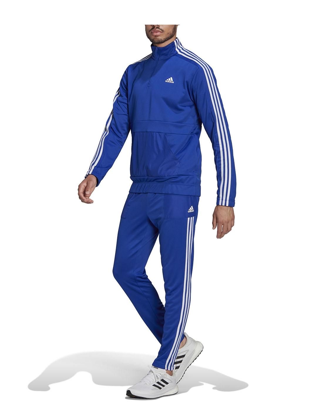 Chandal Adidas MTS Tricot Azul blanco Hombre