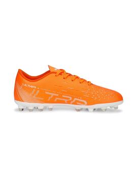 Botas Puma Ultra Play MG Jr Naranja