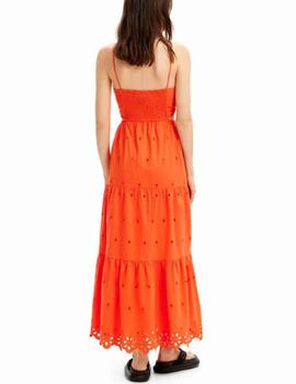 Vestido Desigual Malver Naranja Mujer