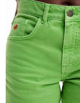 Pantalon corto Desigual Sury Verde Mujer