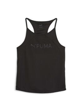 Camiseta Puma Fit Fashion UB Tank Negro Mujer