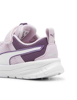 Zapatillas Puma Evolve Run Mesh Lila Niña