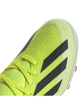 Botas Adidas X Crazyfast League MG J Amarillo Fluo