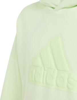 Sudadera Adidas U FI Logo Verde