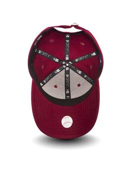 Gorra New Era 940 Leag Basic Neyy Rojo/Blanco