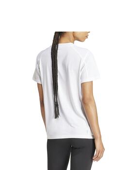 Camiseta Adidas TR-ES Logo T Blanco/Negro Mujer