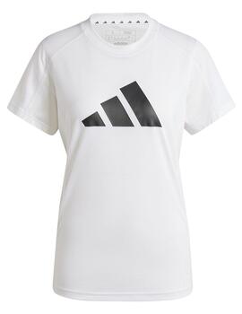 Camiseta Adidas TR-ES Logo T Blanco/Negro Mujer