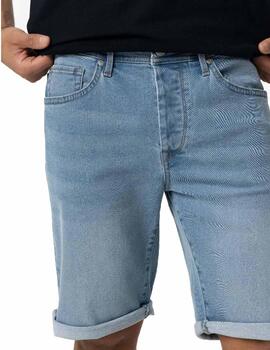 Pantalon corto Tiffosi Short Slim_40 Denim Hombre