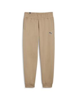 Pantalones Puma Better Essentials Beige Mujer