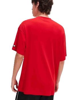 Camiseta Ellesse Zalenti Rojo Hombre