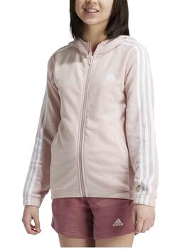 Chaqueta Adidas G 3S FZ HD Rosa Niña