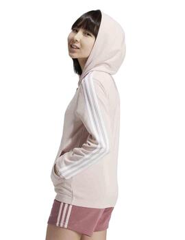 Chaqueta Adidas G 3S FZ HD Rosa Niña