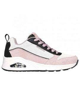 Zapatillas Skechers Uno 2 Much Fun Ros/Bla Mujer