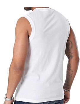 Camiseta Champion Sin Mangas Blanco Hombre