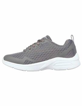 Zapatillas Skechers Microspec Max Gris JR