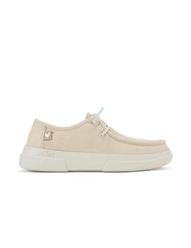 Zapatillas Walk in Pitas Dafne Beige Mujer