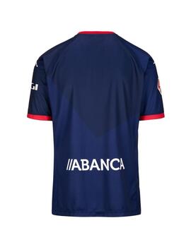 Camiseta Kappa Kombat Away Deportivo 2025 Mno/Rojo