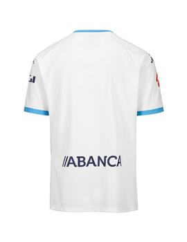 Camiseta Kappa Kombat Third Deportivo 2025 Bco/Cel