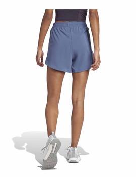 Short Adidas W MIN 2IN1 Azul Mujer