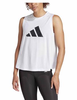 Camista Adidas TR-ES Logo Tank Blanco Mujer