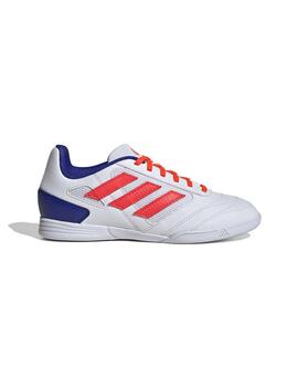 Zapatillas Adidas Super Sala 2 J Bco/Azul Niño