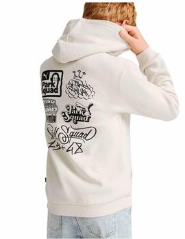 Sudadera Puma ESS  MID 90s Hoodie Blanco Niño