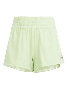 Short Adidas JG Pacer KN Verde/Blanco Niña