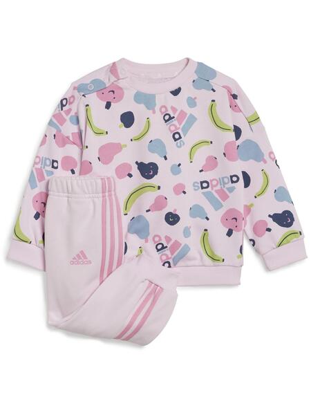 Chandal Adidas I Fruit FT Jog Rosa Nina