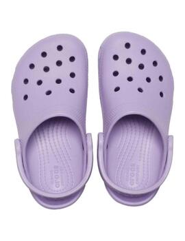 Zuecos Crocs Classic Clog K Violeta Claro