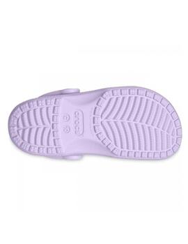 Zuecos Crocs Classic Clog K Violeta Claro