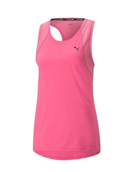 Camiseta Puma Train Favorite Tank Rosa Mujer