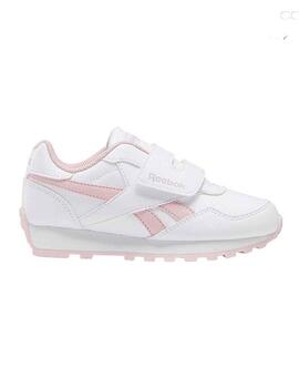 Zapatillas Reebok Royal Rewind Bco/Rosa Niña