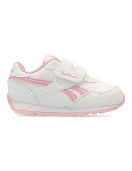 Zapatillas Reebok Royal Rewind Bco/Rosa Niña INF