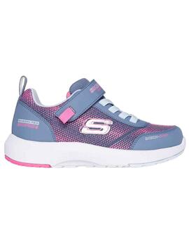 Zapatillas Skechers Dynamic Tread Ros/Az Niña