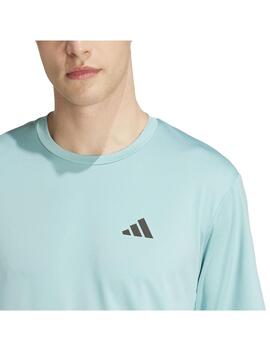 Camiseta Adidas TR-ES Stretch T Turquesa Hombre