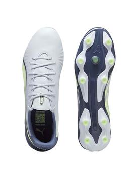 Botas Puma King Match FG/AG Gris/Verde