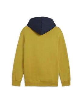 Sudadera Puma Power Colorblock Amarillo Hombre