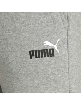 Pantalon Puma ESS Slim Gris Hombre