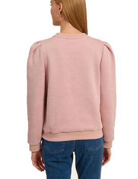 Sudadera Naf Naf Oalycia Rosa Mujer