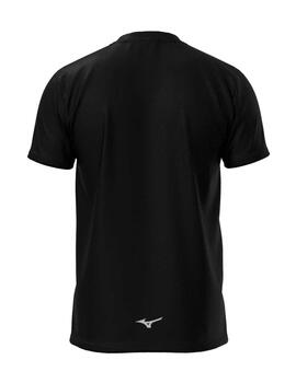 Camiseta Mizuno Athletics Tee Negro Hombre