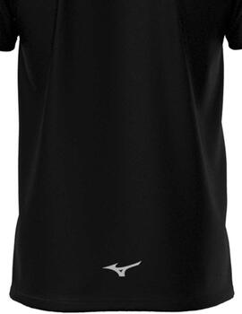 Camiseta Mizuno Athletics Tee Negro Hombre