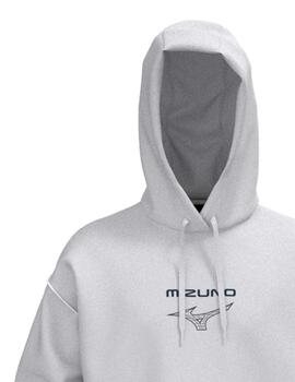 Sudadera Mizuno Athletics Graphic Blanco Hombre