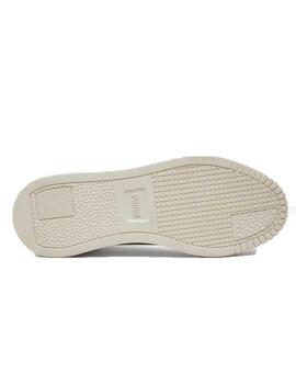 Zapatillas Puma Carina Street Blanco/Beige Mujer