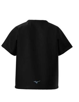 Camiseta Mizuno Athletics Graphic Tee Negro Mujer