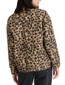 Parka Naf Naf Verseau Animal Print Mujer