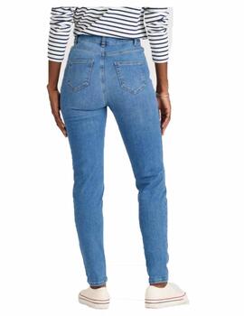 Pantalon Naf Naf Gwina Denim Azul Mujer