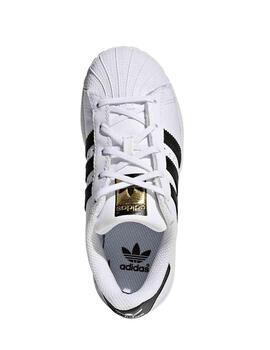 Zapatilla Adidas Superstar Blanco-Negro