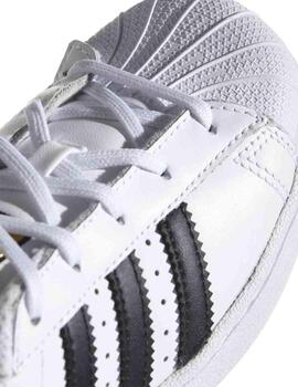 Zapatilla Adidas Superstar Blanco-Negro